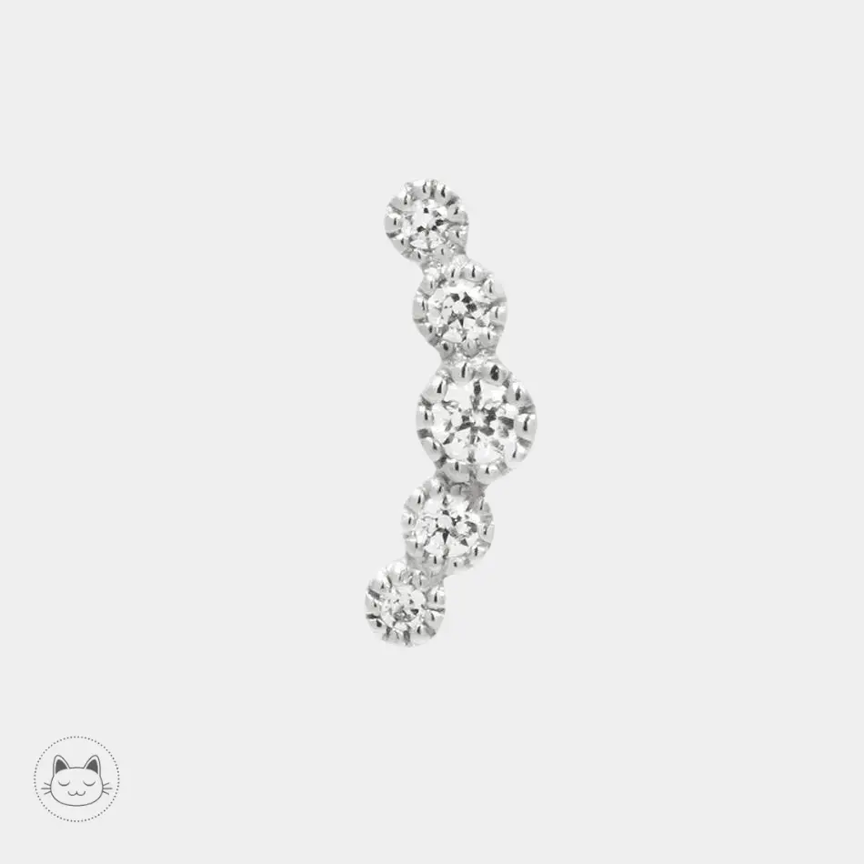 Buddha Jewelry - Infinity - Swarovski - Kawaii Place piercing