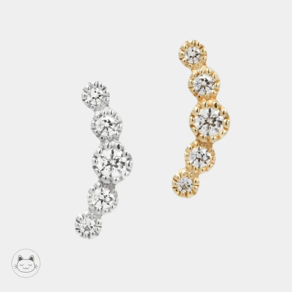 Buddha Jewelry - Infinity - Swarovski - Kawaii Place piercing