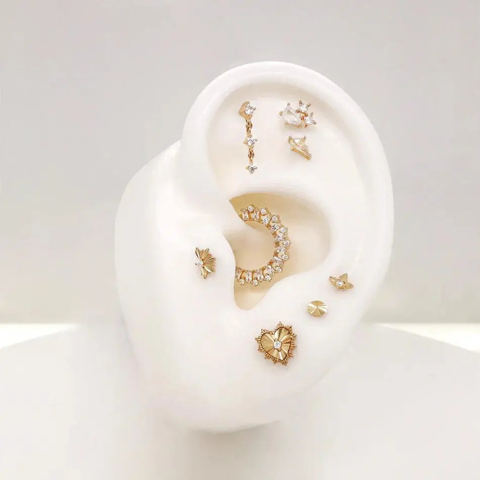 Buddha Jewelry - Bad Romance - Zircon blanc - Kawaii Place piercing