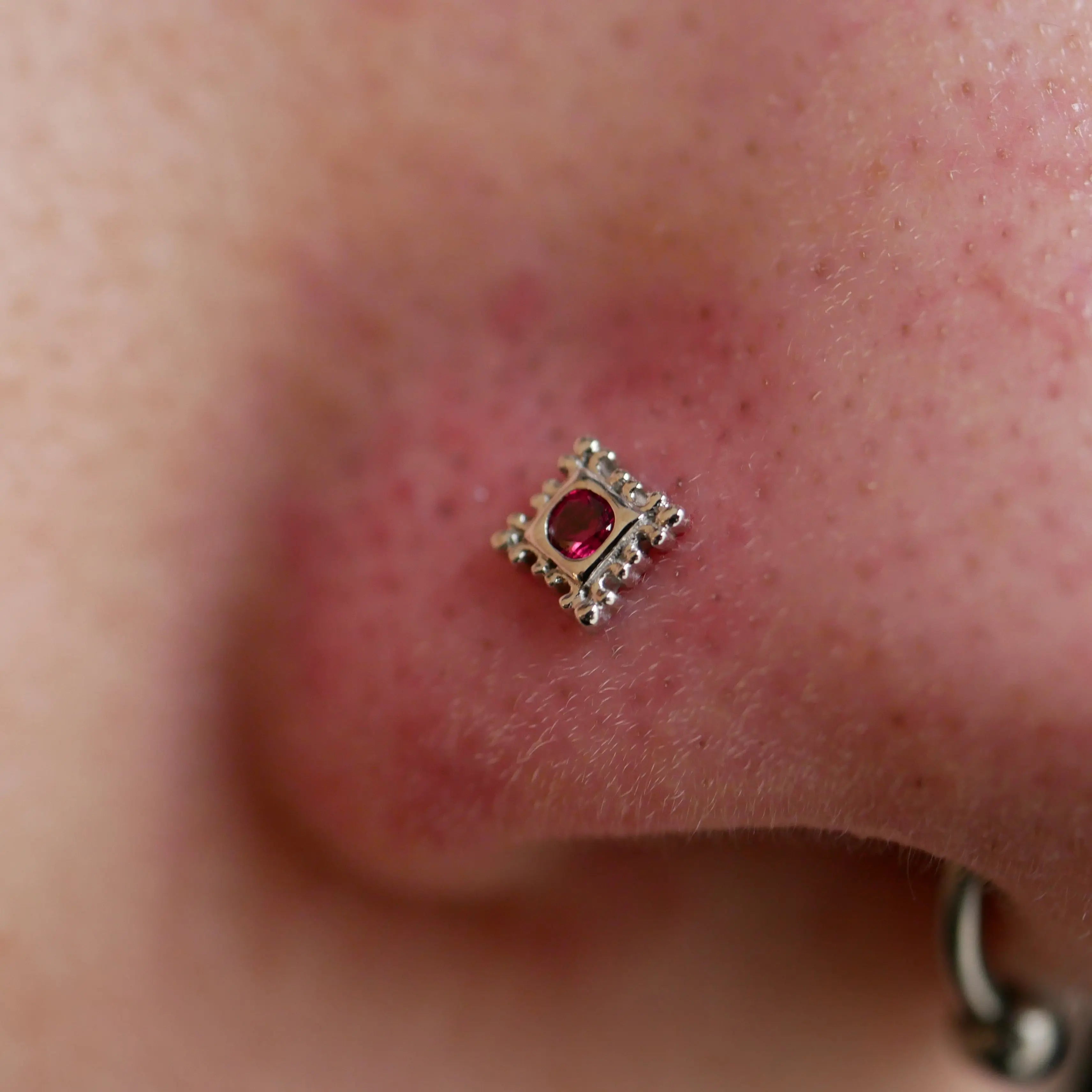 BVLA - Flourish Illusion - Rubis Kawaii Place piercing