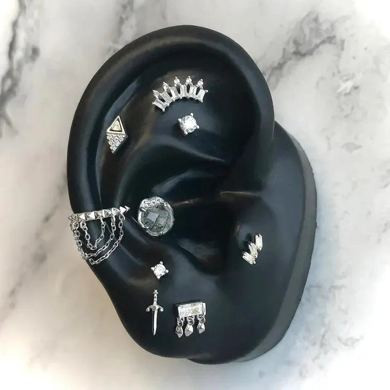 Buddha Jewelry - Aspen - Swarovski - Kawaii Place piercing