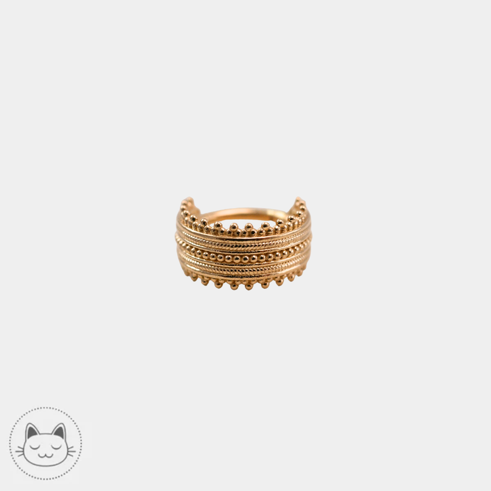 Clicker or jaune 14 carats Naga Balmoran pour septum