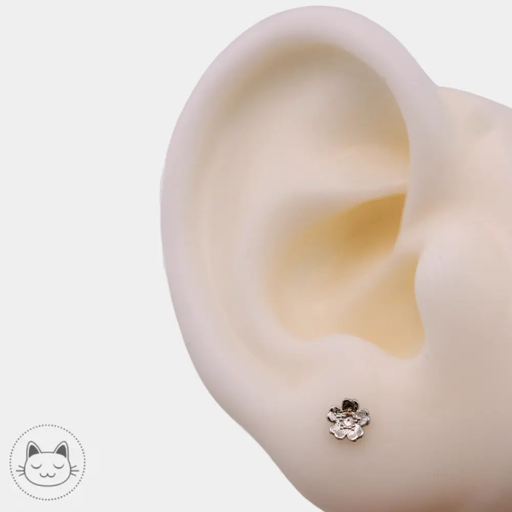BVLA - Simple Daisy - Or jaune, or rose, or blanc - Kawaii Place piercing