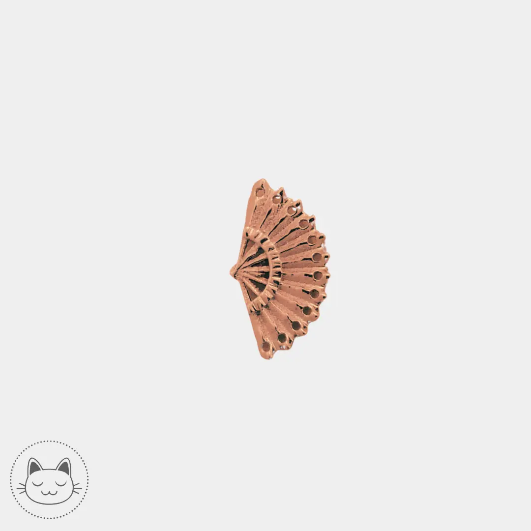 Naga Jewelry - Edena - Or rose 14 carats - Eventails Sakura Collection