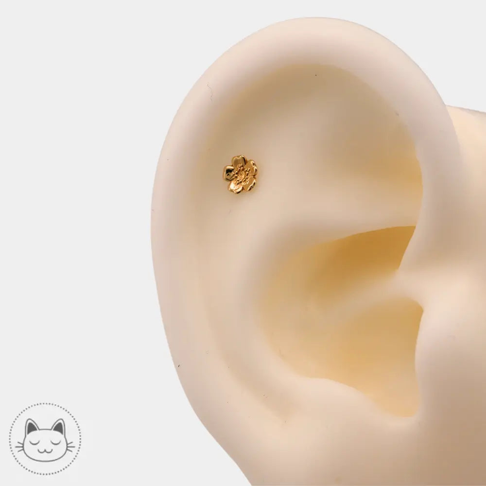 BVLA - Simple Daisy - Or jaune, or rose, or blanc - Kawaii Place piercing