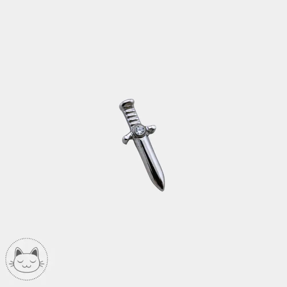 Bijou de piercing Invictus Durandal doré ou argenté