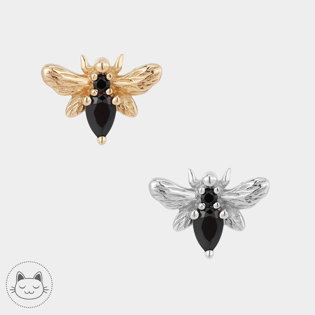 Buddha Jewelry - Bee Chic - Zircons Noirs
