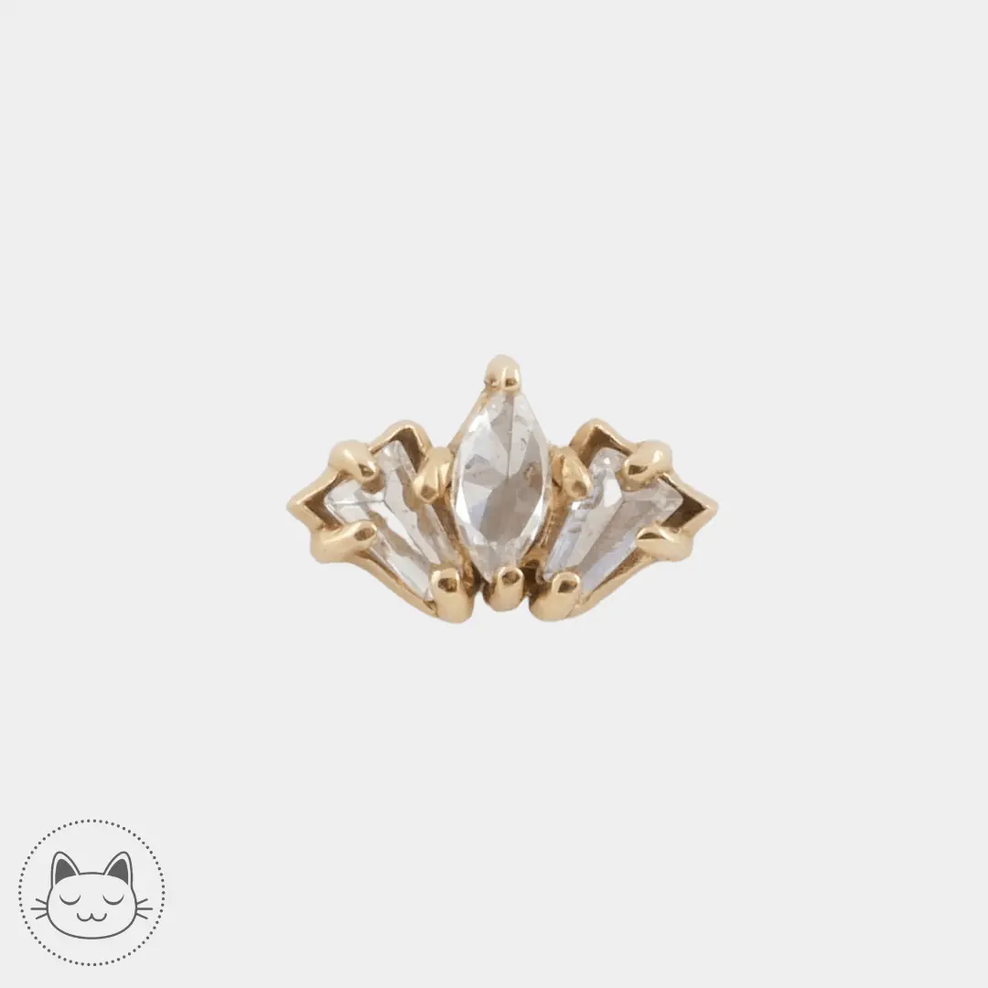 Sacred Symbols - S001 - Zircon blanc - Kawaii Place piercing