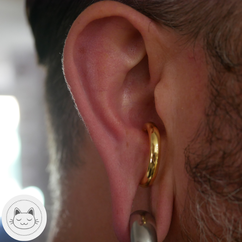 Tawapa - Hollow Hoop
poids anneau pour lobes stretchés