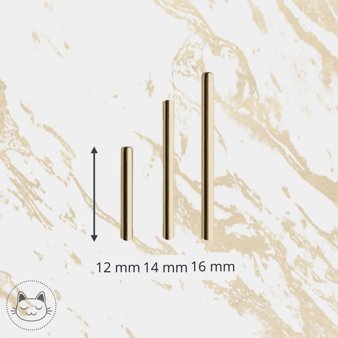 Bijou téton - Titane - Zircon goutte blanche - Kawaii Place piercing