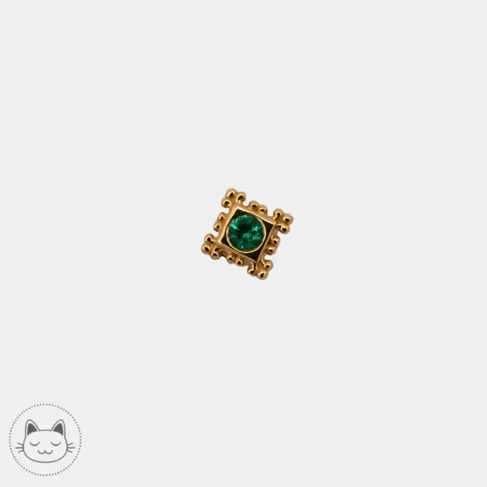 BVLA - Flourish Illusion - Emeraude Kawaii Place piercing