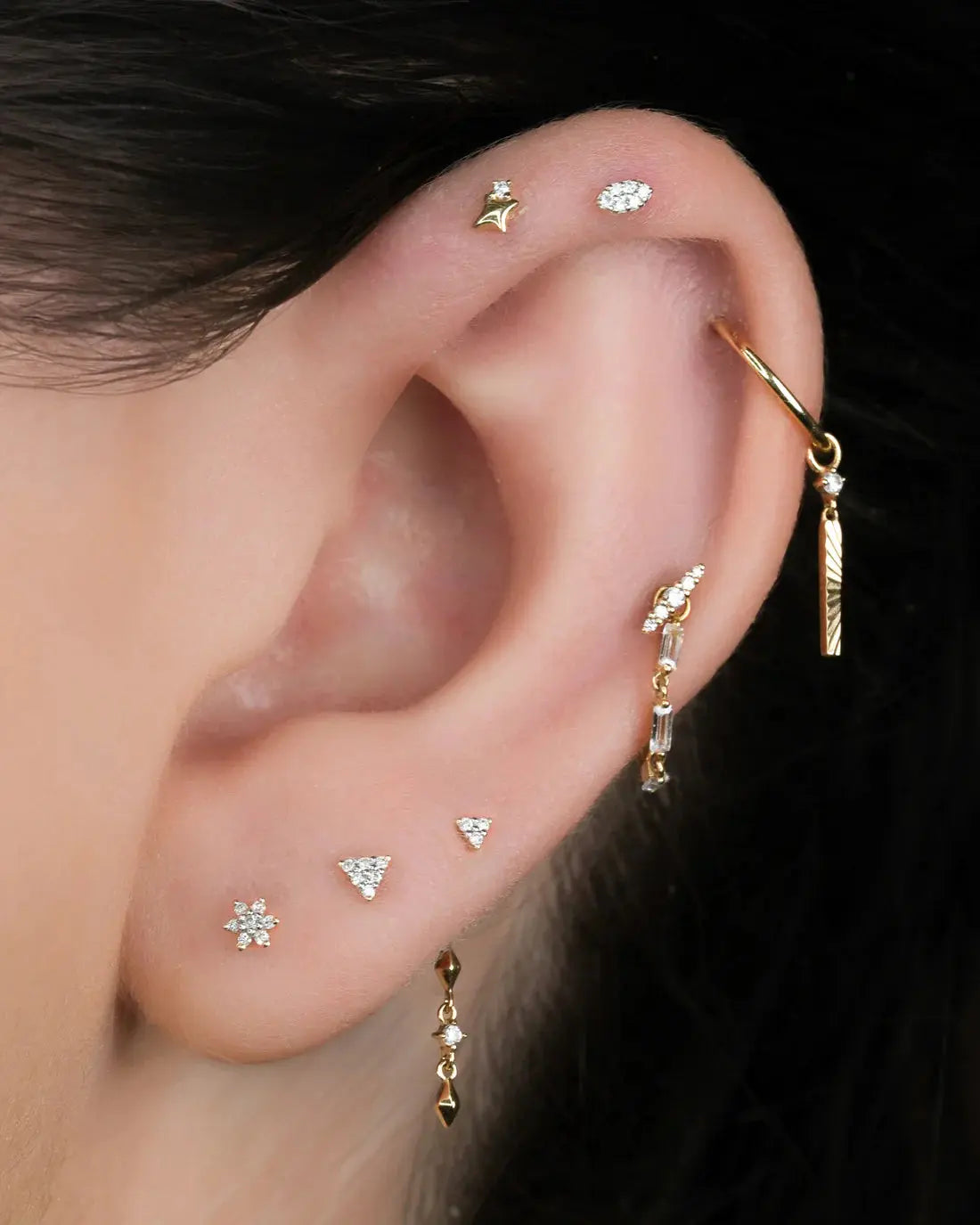 Buddha Jewelry - Vibe - Diamant Kawaii Place piercing