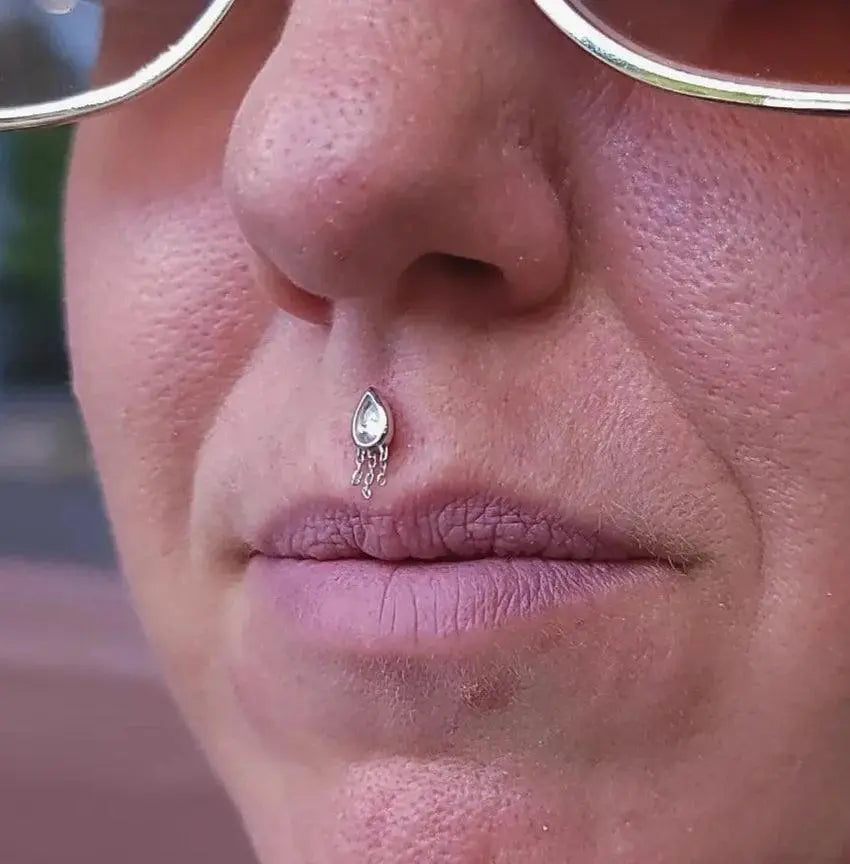 Buddha Jewelry - Let's Dance - Zircon et chaine - Kawaii Place piercing