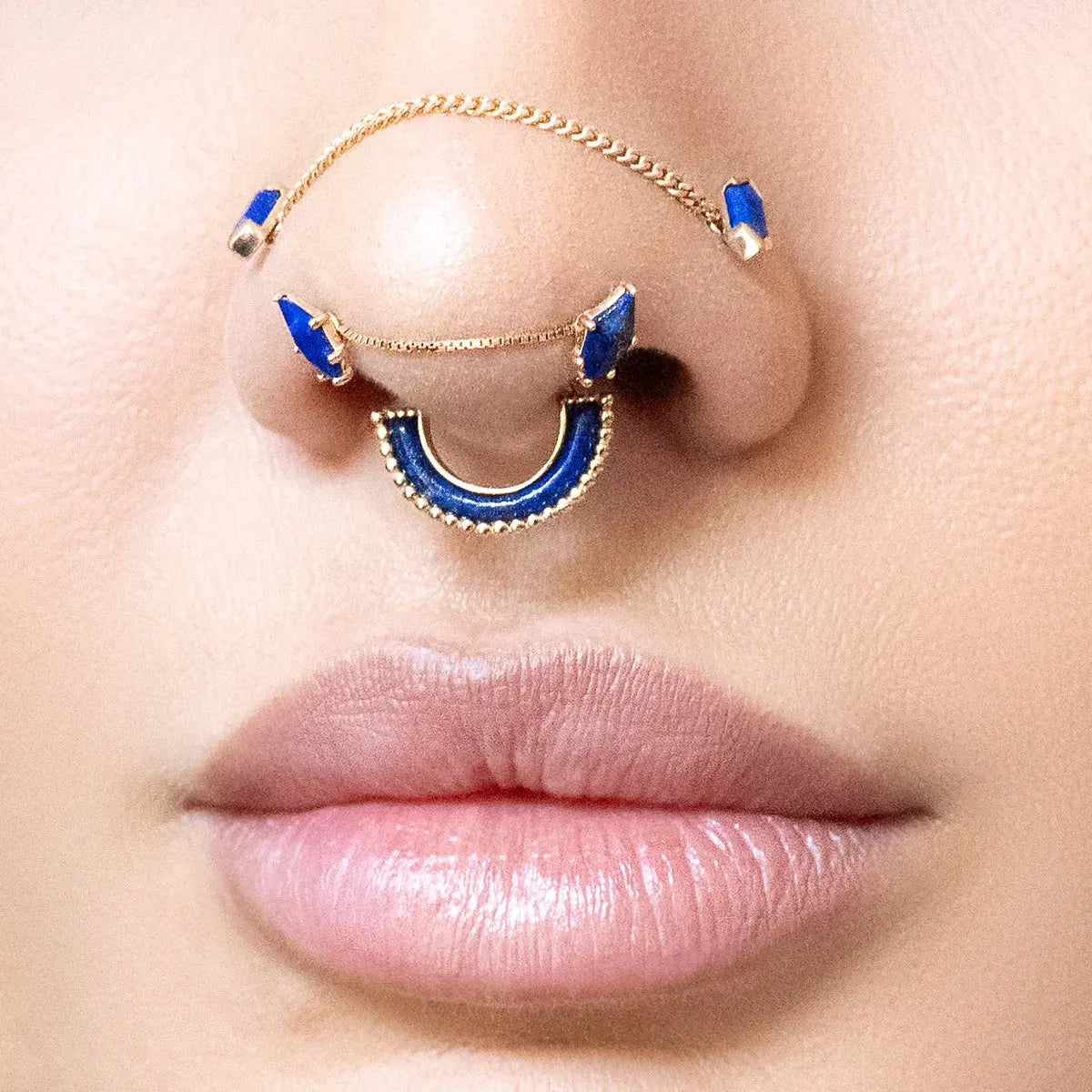 Buddha Jewelry - Reputation - Lapis Lazuli Kawaii Place piercing