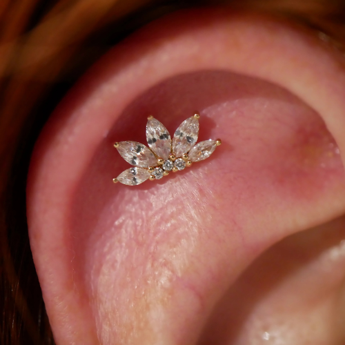 *Buddha Jewelry - Mini Valentina - White Zircons
