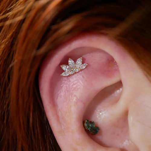 *Buddha Jewelry - Mini Valentina - White Zircons