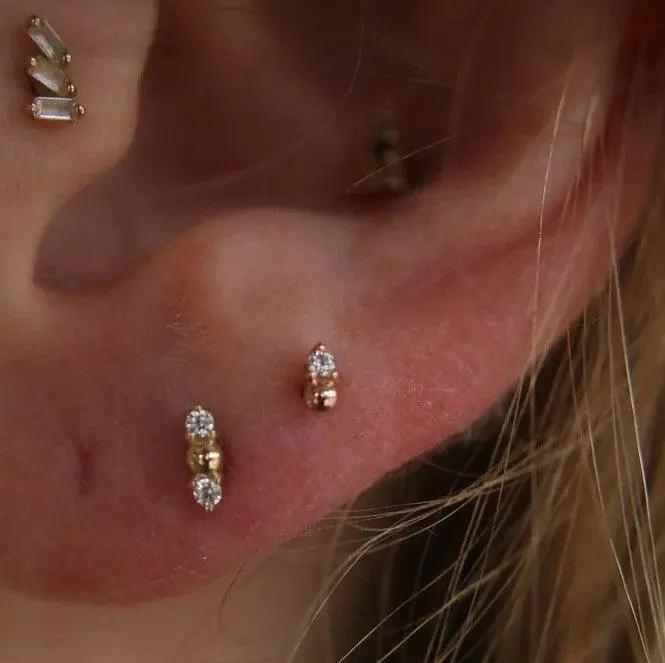 Buddha Jewelry - Babe - Swarovski - Kawaii Place piercing