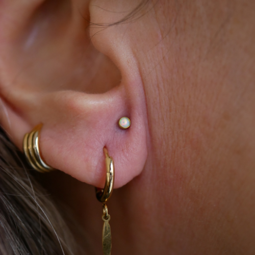 NeoMetal - Cabochon - Opaline 5 mm