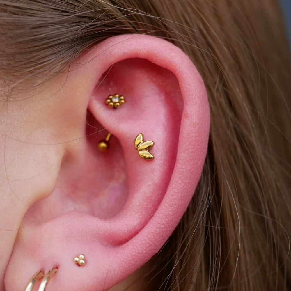 Invictus - Tiny Lotus - Titane Kawaii Place piercing