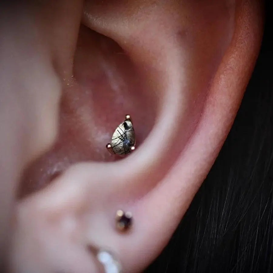 Buddha Jewelry - Tourmaline - Kawaii Place piercing