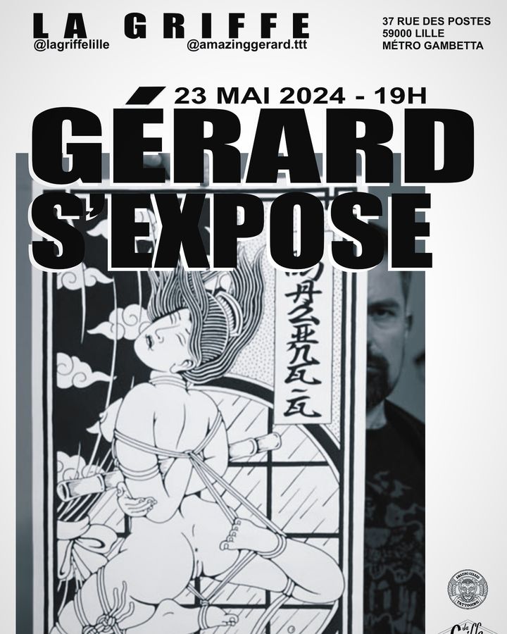 Exposition Amazing Gérard - Kawaii Place piercing 