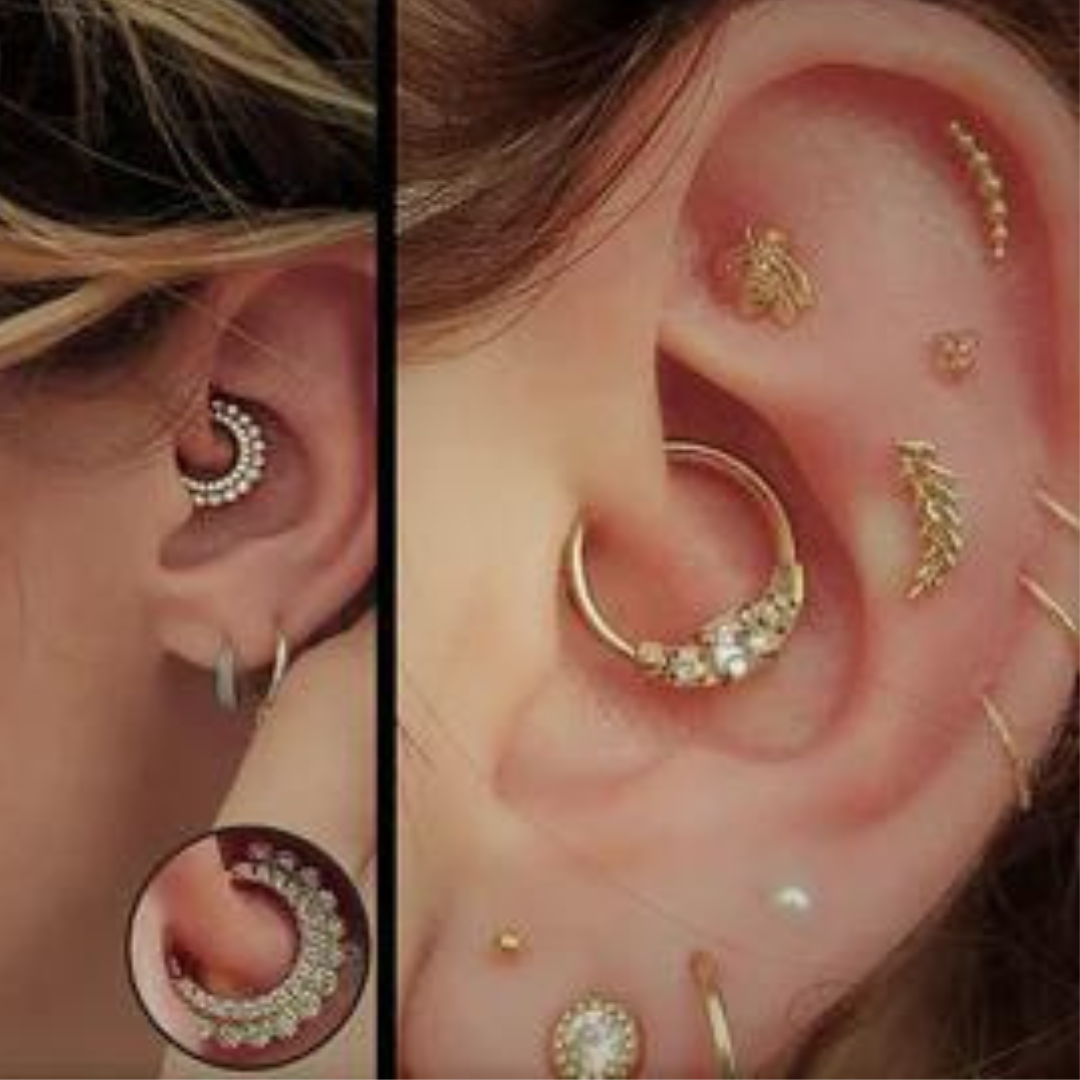 Un piercing anti migraine : Le Daith - Kawaii Place piercing 