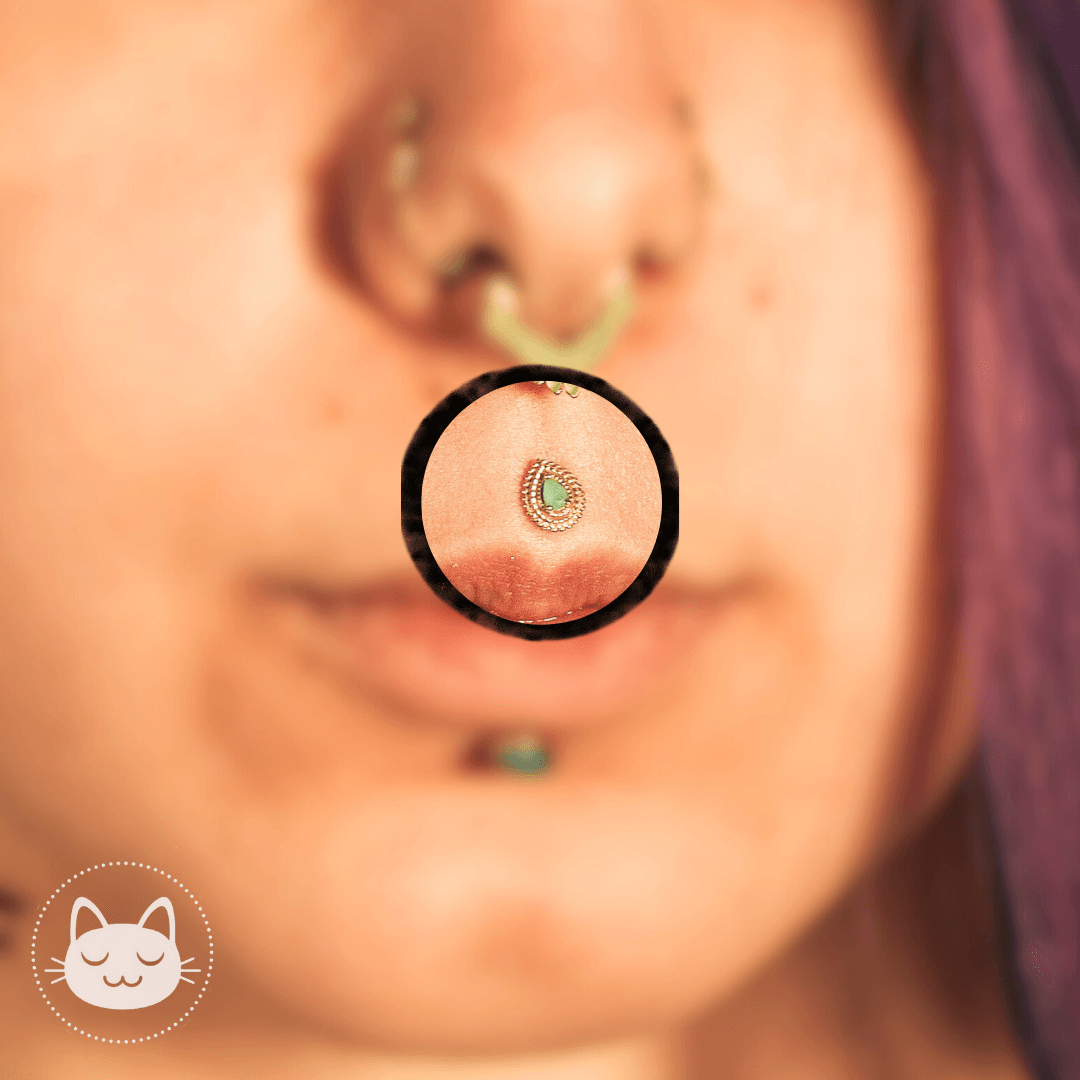 Médusa / Labret - Kawaii Place piercing 