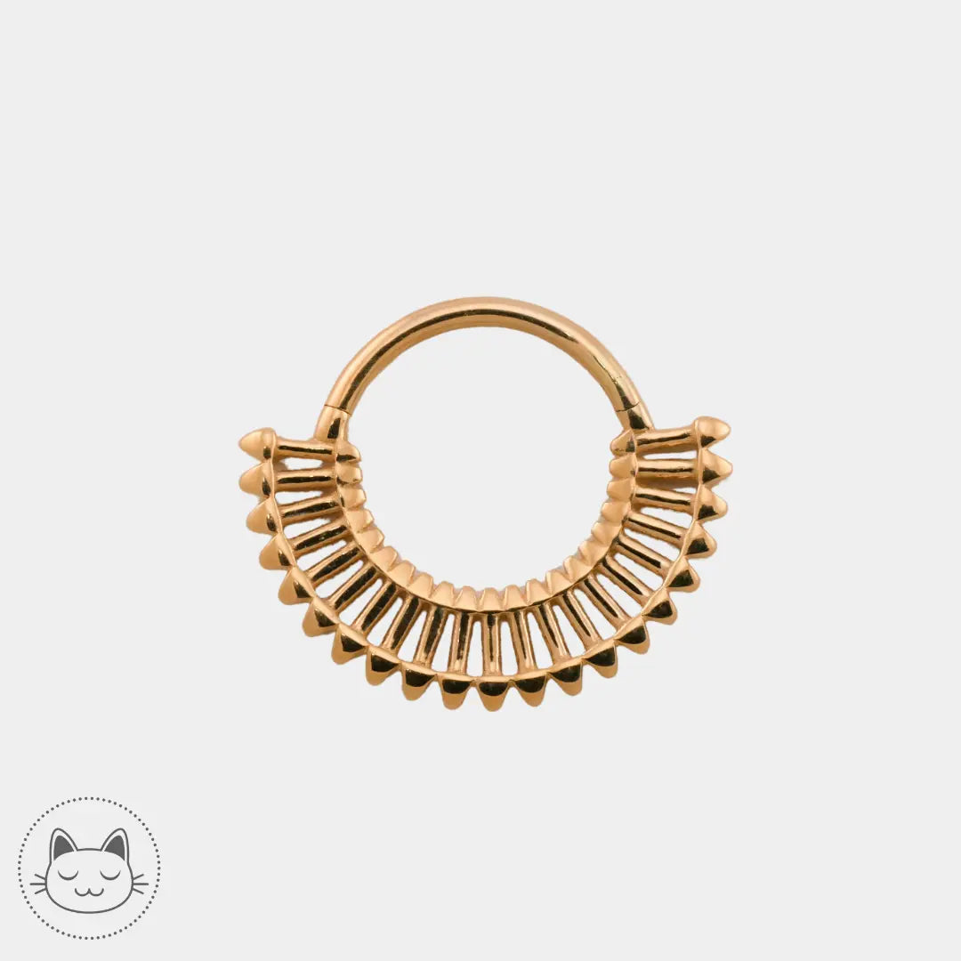 Naga -Clicker NG06 - Or jaune Kawaii Place piercing
