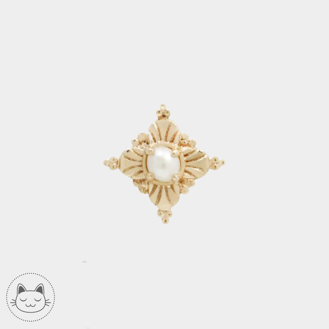 Buddha Jewelry - Antoinette - Perle d'eau douce Or jaune