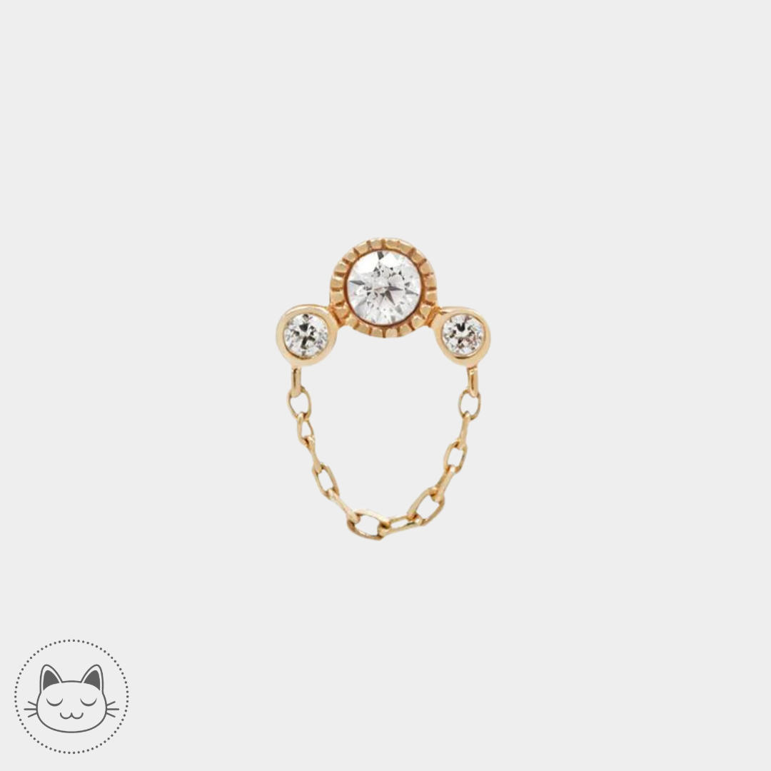 *Buddha Jewelry - Halston - White Zircons