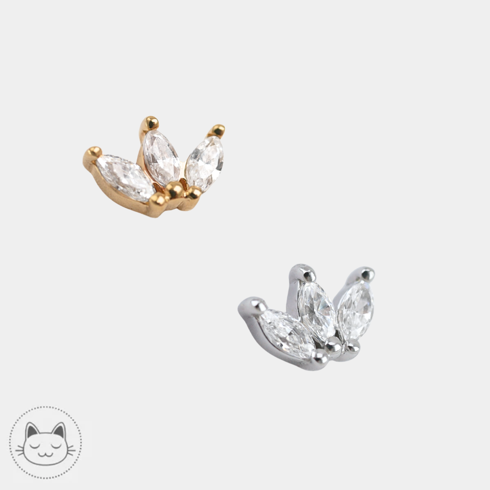 *Buddha Jewelry - Mini Valentina - White Zircons