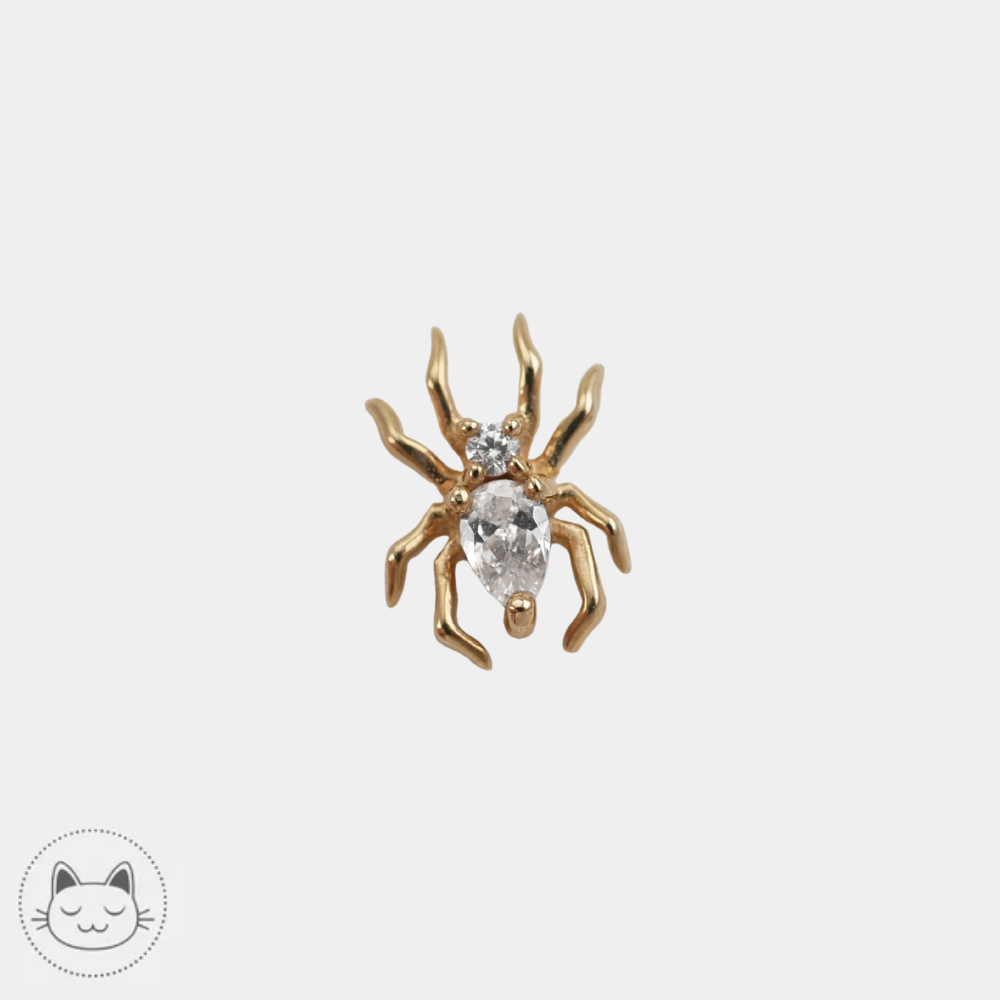 Buddha Jewelry - Arachne - Zircons blancs