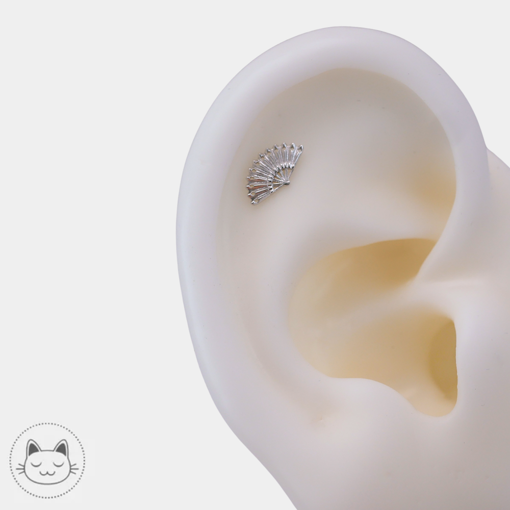 Naga Jewelry - Edena - Or 14 carats Kawaii Place piercing