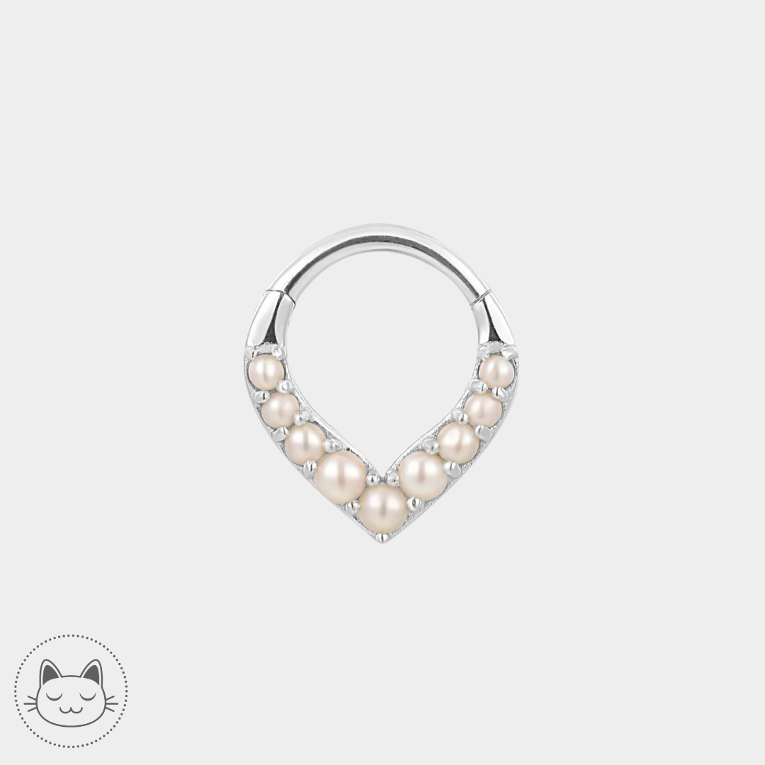 Buddha Jewelry - Rise Shine Pearl - Perles d'eau douce Or Blanc
