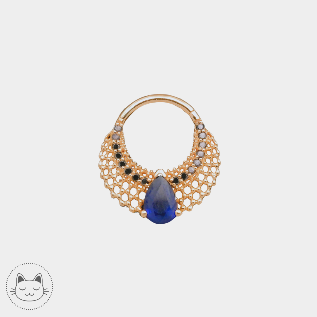 Naga Jewelry - Coeur de l'Ocean  - Saphirs
