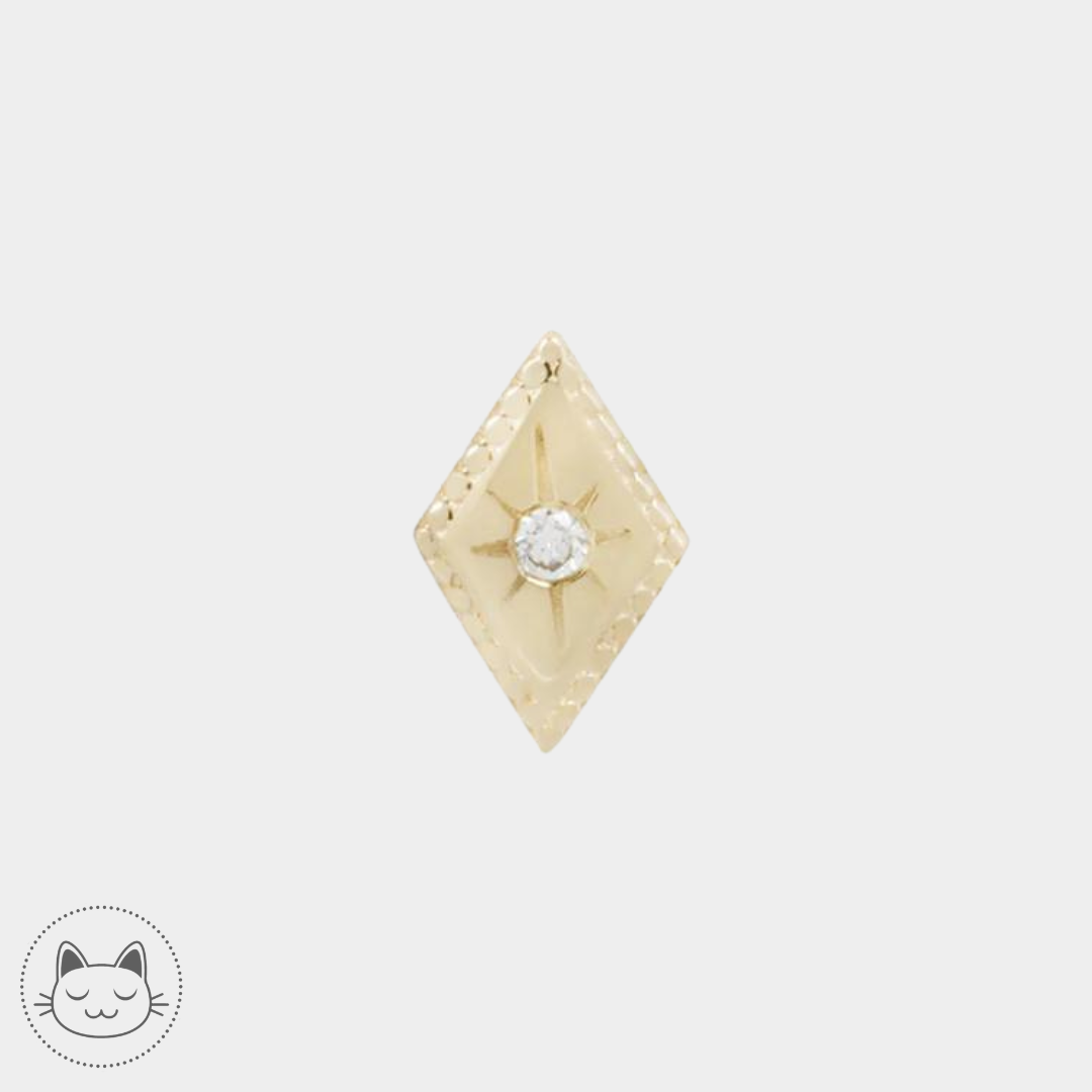 *Buddha Jewelry - Etoile Genuine - White Diamond