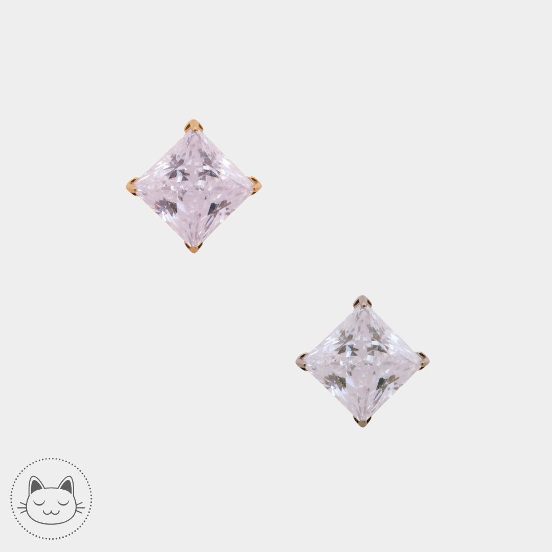 NeoMetal - Cabochon - Zircon Princesse Blanc