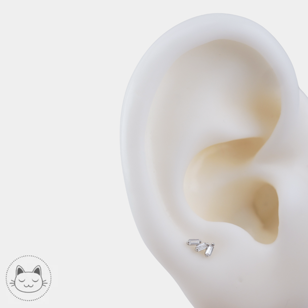 Buddha Jewelry - Staxx - Zircons Blancs