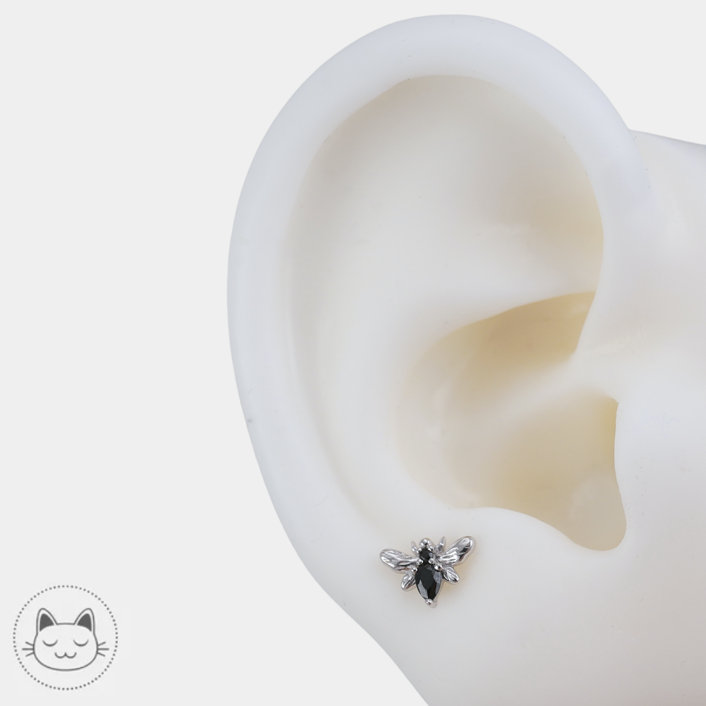 Buddha Jewelry - Bee Chic - Spinelles noires