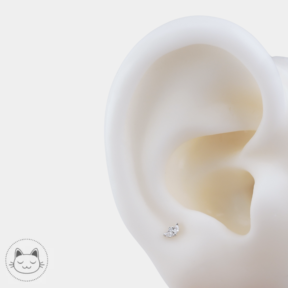 Buddha Jewelry - Pur - Zircons Blancs