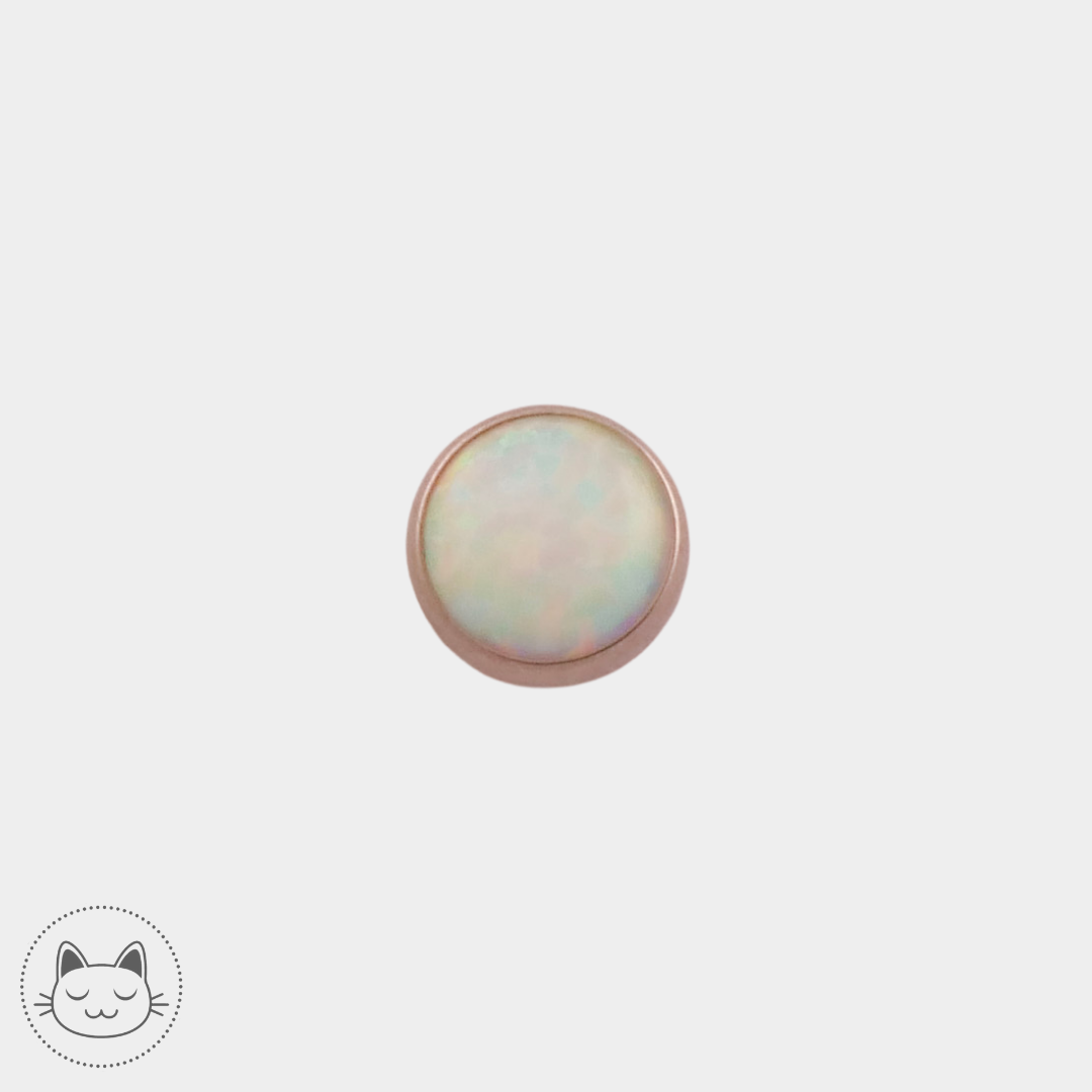 NeoMetal - Cabochon - Opaline 5 mm - Kawaii Place piercing 