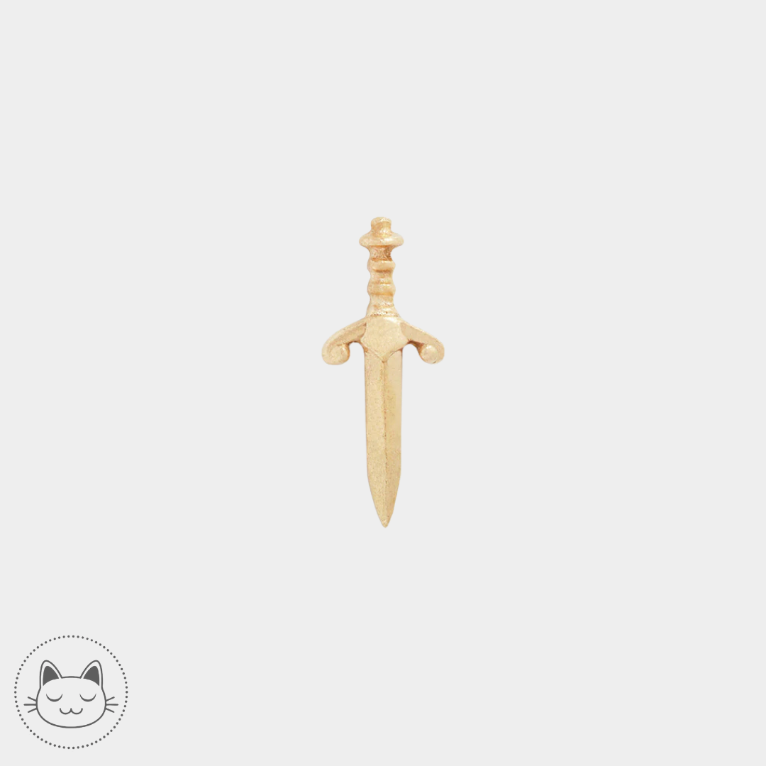 Buddha Jewelry - Blade - Or jaune Kawaii Place piercing
