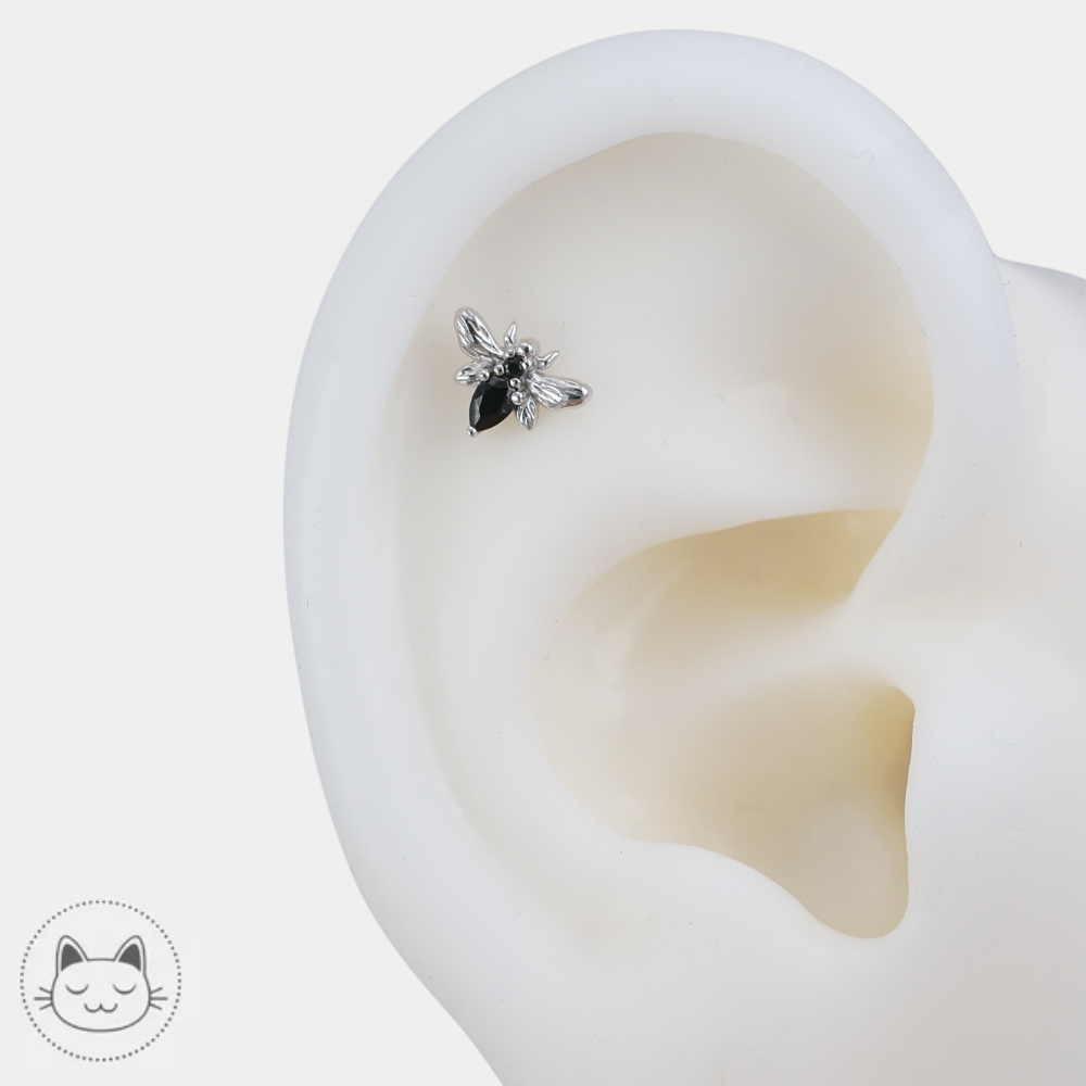 Buddha Jewelry - Bee Chic - Spinelles noires