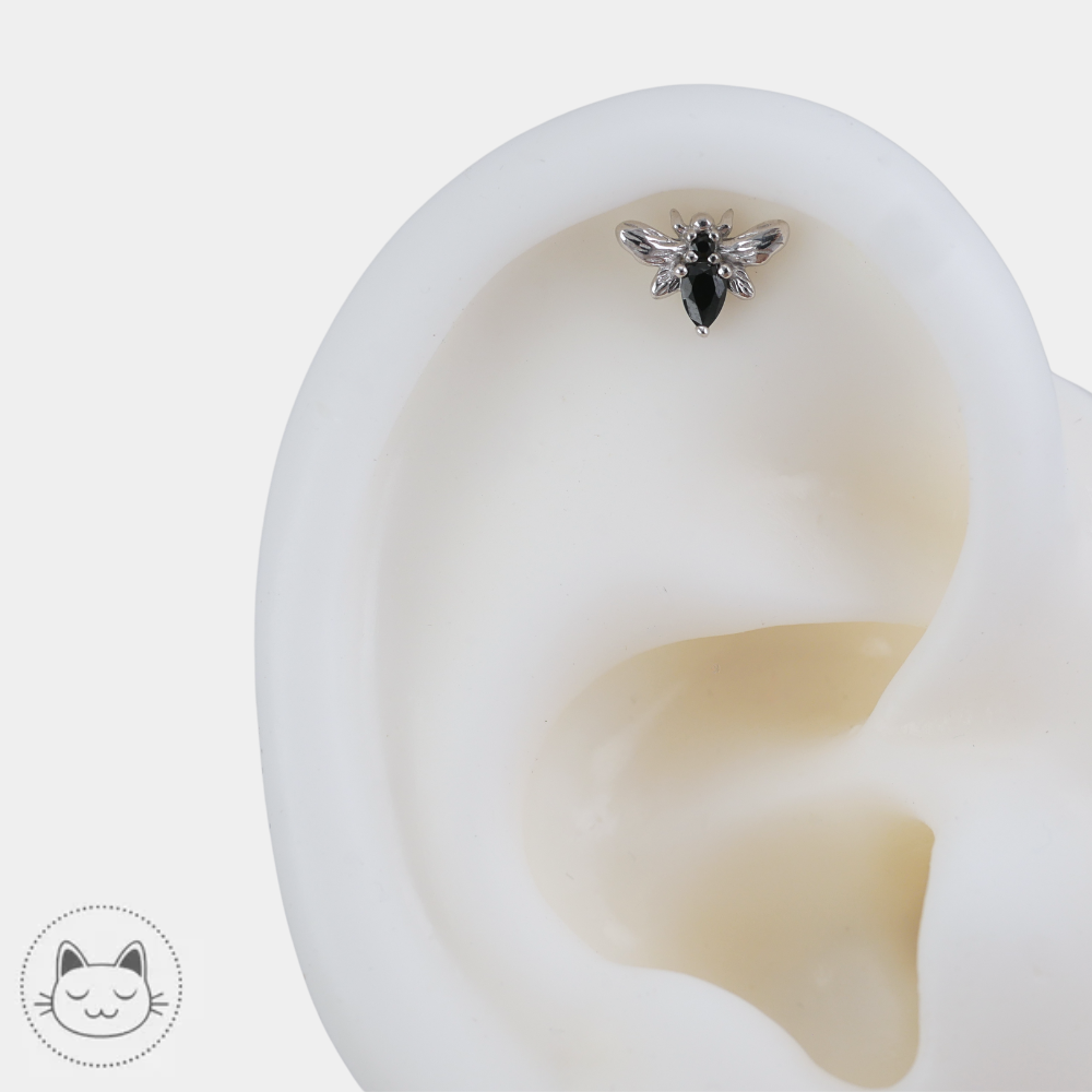Buddha Jewelry - Bee Chic - Spinelles noires