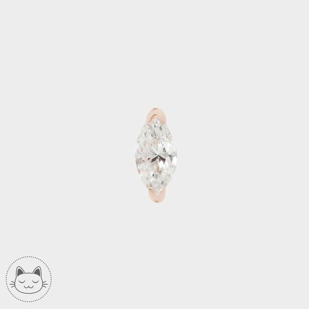 Buddha Jewelry - Zuri - Zircon blanc
