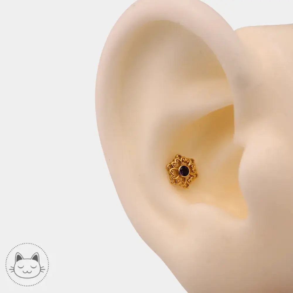 BVLA - Chloe - Amethyste - Kawaii Place piercing