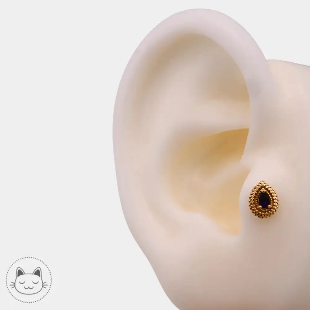 Piercing BVLA Afghan Pear or jaune