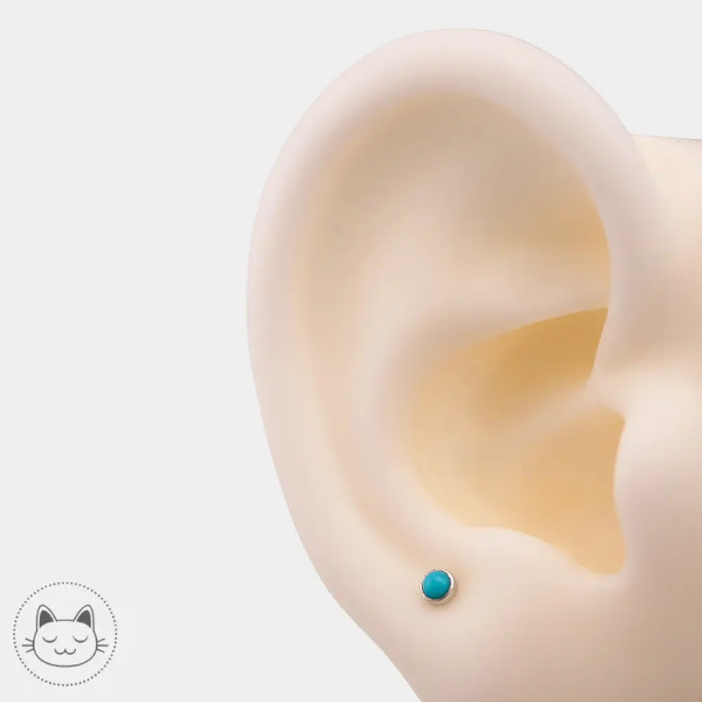 BVLA turquoise white gold jewelry