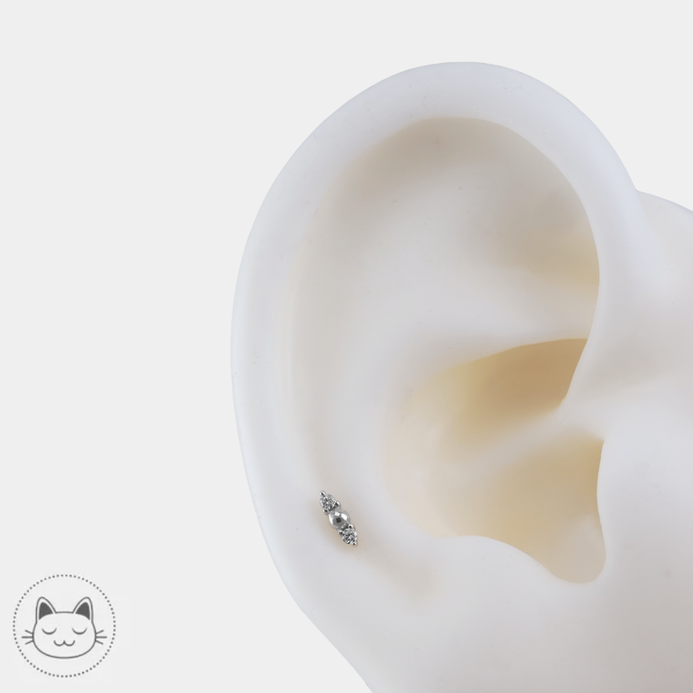 Bijou Buddha Jewelry Crushing pour tragus et lobe