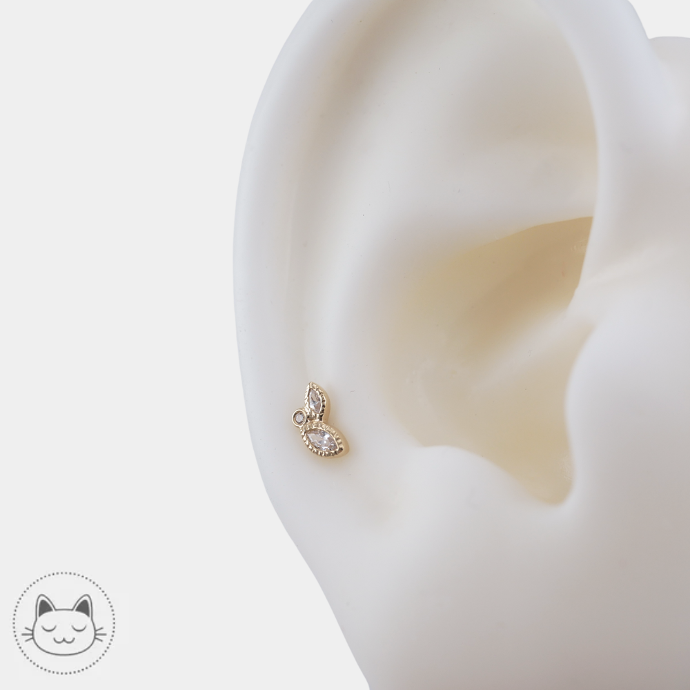 Bijou Buddha Jewelry Impulse pour tragus et lobe